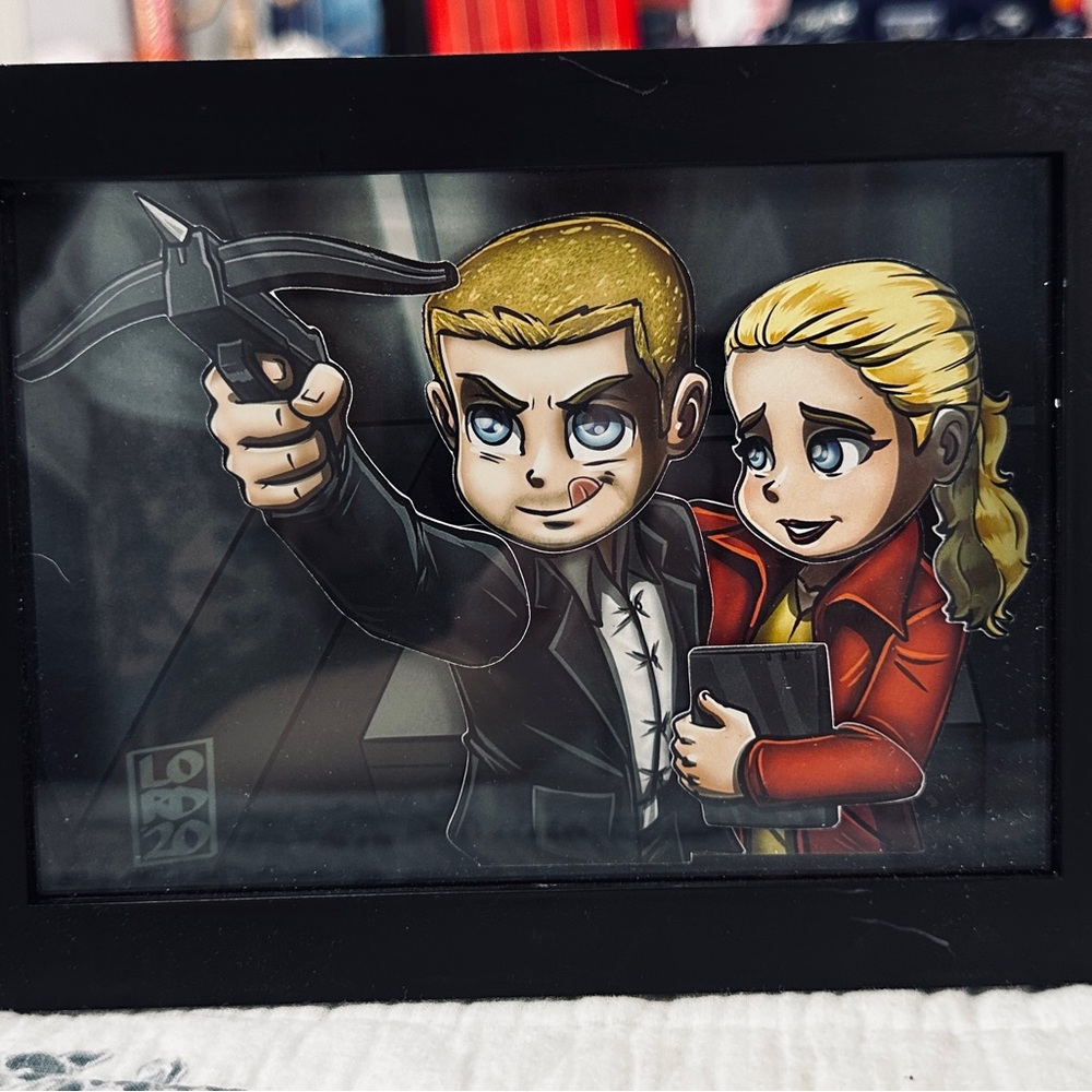 Limit edition “Goin up” shadow box Lord‎ Mesa Art 8/25